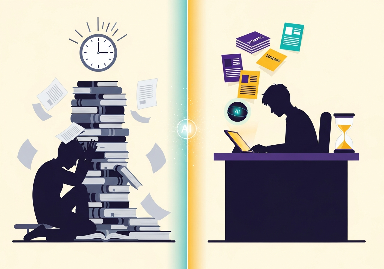 So sánh đọc truyền thống vs AI