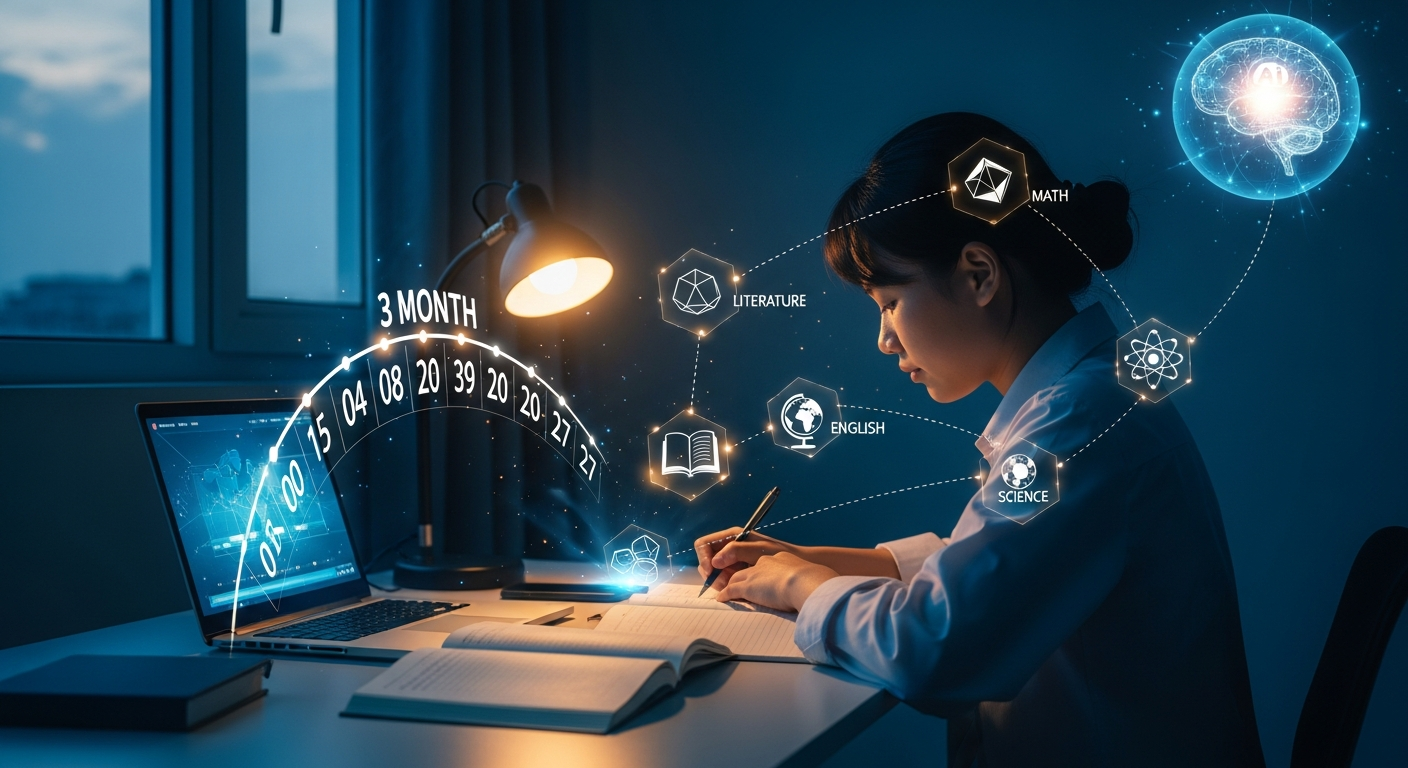 Học sinh lớp 12 ôn thi với AI Study Buddy