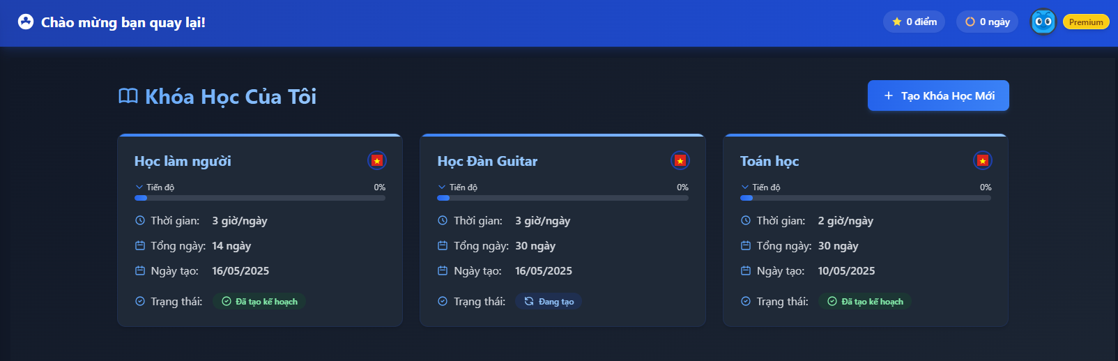 AI Study Buddy Dashboard