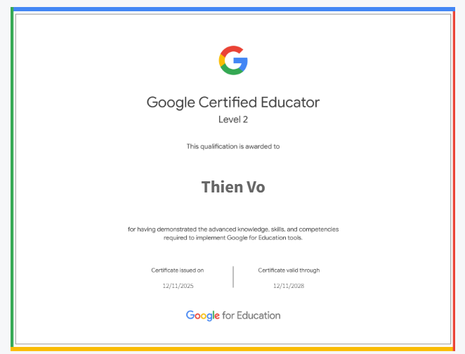 Hướng Dẫn Lấy Chứng Chỉ Google Certified Educator Miễn Phí